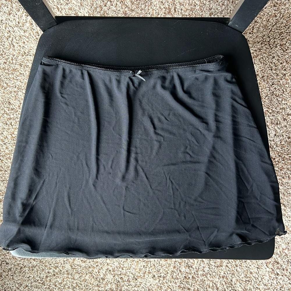 Black Mini Skirt